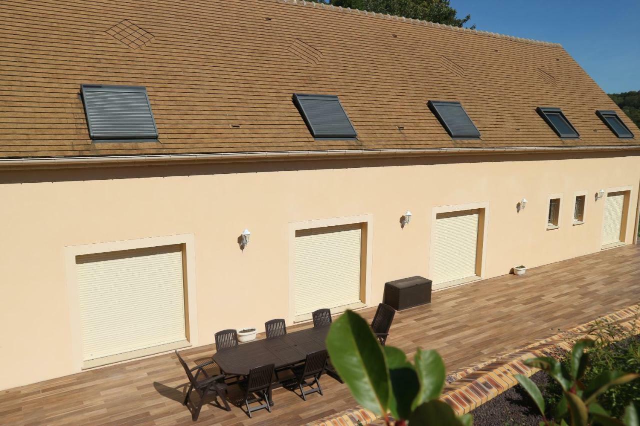 Gite Jet D'Eau Avec Piscine Interieure 30 Minutes Versailles Montainville  المظهر الخارجي الصورة